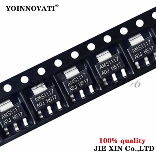 20pcs AMS1117-ADJ ASM1117 SOT-223