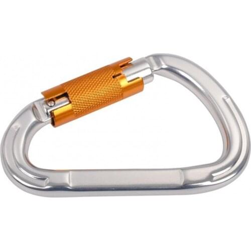 70% Hot Sale Rock Climbing Auto Locking Clip 25KN Heavy Duty Carabiner for Rappelling Rescue