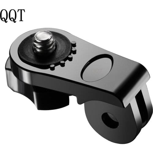 QQT for GoPro Accessories New Adapter Bridge Convert for Go Pro Hero 9 8 7 6 5 4 Common Camera Holders with 1/4 Inch Holes