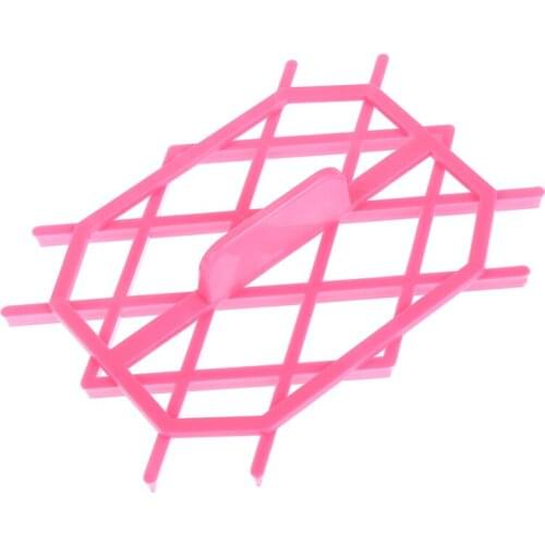 Diamond Sugarpaste Gum Icing Baking Quilt Fondant Cake Raft Equipment Tool Embosser Cutter Icing Embosser Mould