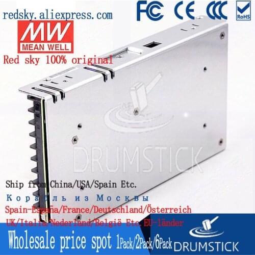 Friendly MEAN WELL 12Pack LRS-350-5 5V 60A meanwell LRS-350 5V 300W Single Output Switching Power Supply