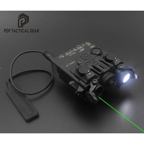 DBAL A2 PEQ 15 Dual Beam Aiming Laser For Airsoft Fit 20mm Picatinny Rail Nylon 2021 Ver