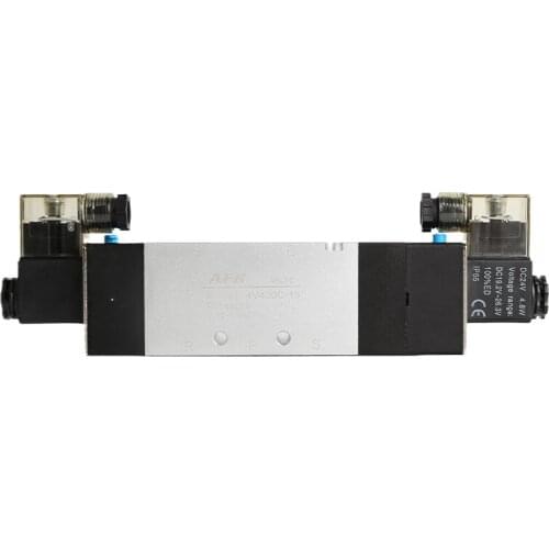 Airtac Solenoid Valve 4V430-15 Three-position Five-way AC110V AC220V DC12V DC24V Solenoid Valve