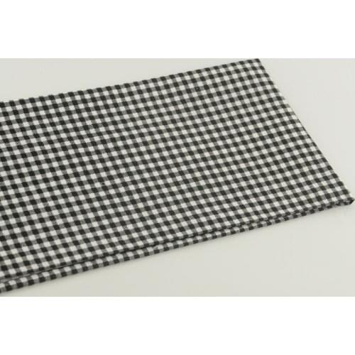 1 piece quilting 50cmx50cm plaid designs cotton fabrics pre-cut fat quarter for DIY doll clothing toys tida scrapbooking