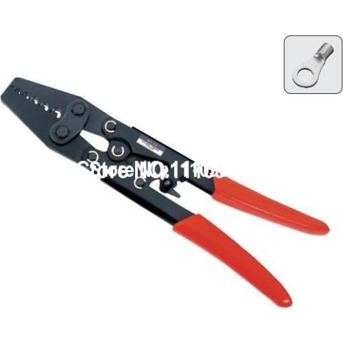HS-6L JP Non-Insulated Cable Links (Point Type) Plier Crimper 1-6mm2 AWG 18-10