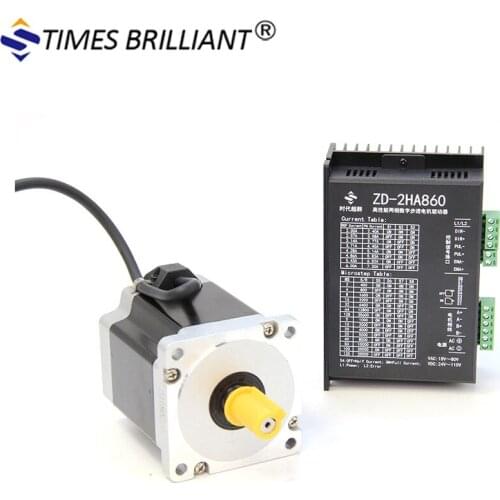 Nema 34 7.5nm 1.8 degree Stepper Motor and driver cnc kit motor in stock