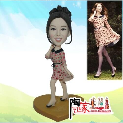 2019 new -balance custom Figure from photos wedding Christmas birthday cake topper gift souvenir decoration party