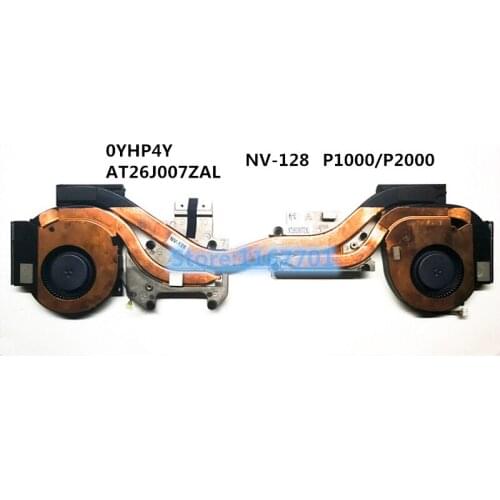 New Laptop/Notebook CPU/GPU cooling Radiator heatsink&Fan for Dell Precision 7530 M7530 NV-128 P1000 P2000 0YHP4Y AT26J007ZAL