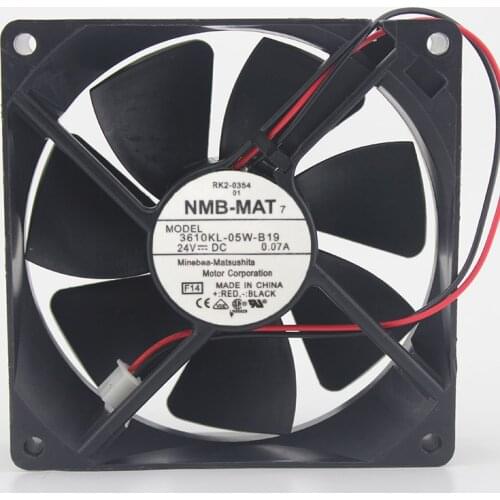 New original 3610KL-05W-B10/B19 24V 0.07A Double ball inverter server cooling fan