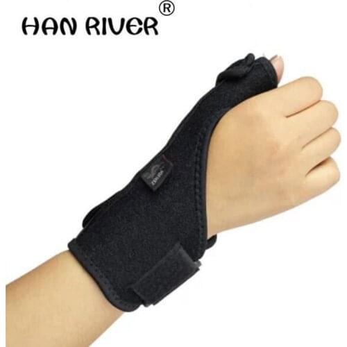 HANRIVER Wristbands thumb joints a sprained wrist pain eversion orthotics broken finger gear fixed fingerstall "