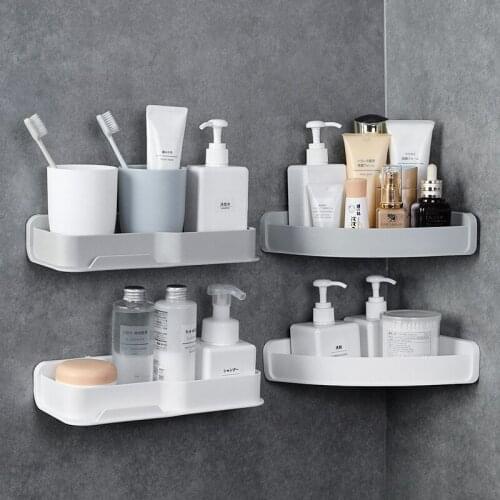 Bathroom Shelf Wall Mounted Corner Shower Shelf Bathroom Shampoo Shower Shelf Holder Kitchen Storage Rack Organizer Hanging
