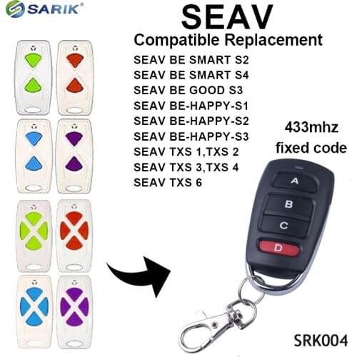 Duplicate SEAV brand universal garage door remote control,433mhz remote control duplicator,copy code remote control