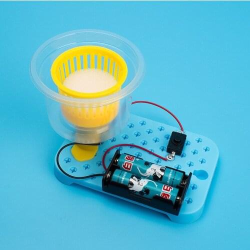 Hand made DIY dryer experiment for elementary school students playing teaching tools science and technology materials package sm