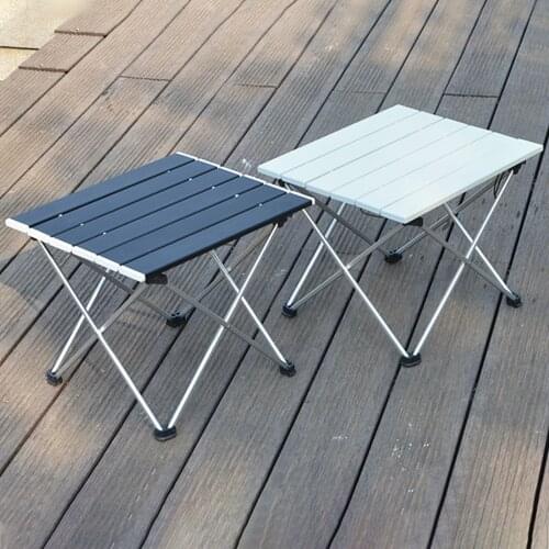 Folding Camping Table 1PC Indoor Equipment Ultra Light Dining Furniture Portable Barbecue Tours Tableware Foldable Desk