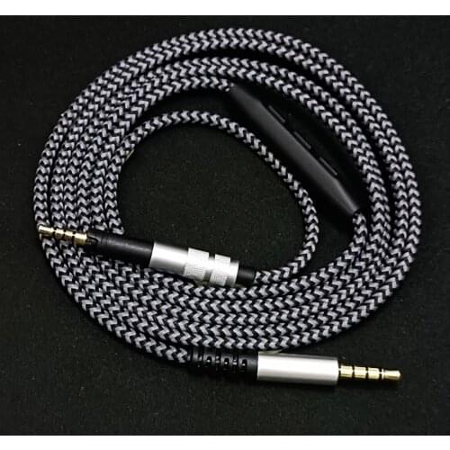 Replacement Cable for Sennheiser Headphone Momentum 1.0 2.0 Headphones Upgraded Audio Cable Cords for iPhone xiaomi Samsung