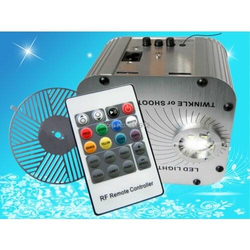27w LED RGB fiber optic illuminator,with 20key RF remote and "running water" wheel;AC100-240V input