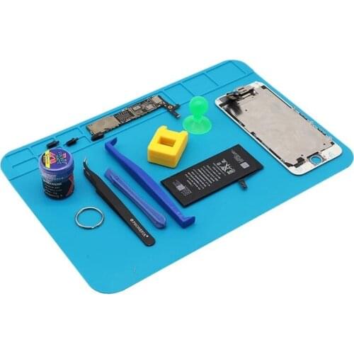 ESD Heat Insulation Mat Soldering Station Phone Computer Repair Pad Heat-resistant BGA Insulation Working Platform