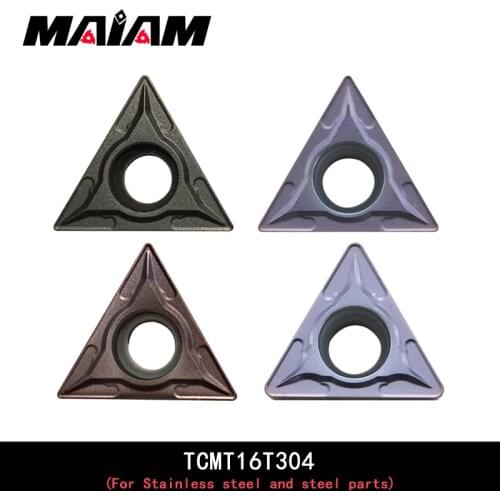 High-quality TCMT triangular grooving insert TCMT16T3 TCMT16T304 TCMT16T308 insert for Stainless steel and steel parts