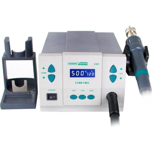YAOGONG 861DW Lead free intelligent hot air gun disassembly and welding platform high power 1000W high air volume
