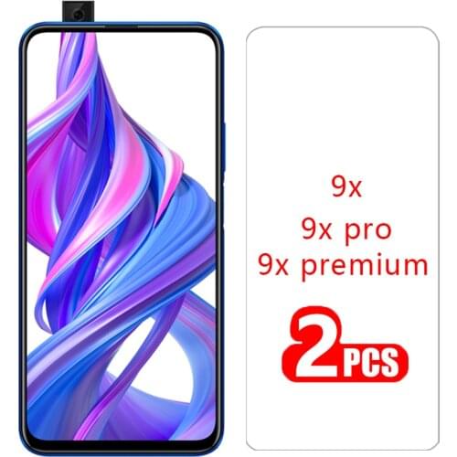 Protective glass on honor 9x premium screen protector tempered glas for huawei honor9x pro honer 9 x x9 6.59 huawey huwei onor