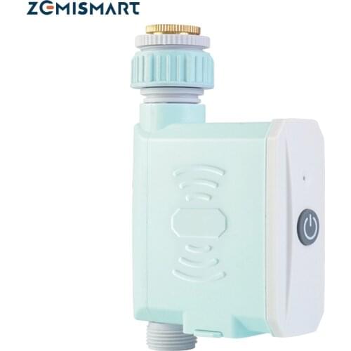 Zemismart Tuya BLE Smart Garden Irrigation Valve Watering Timer Outdoor APP Remote Control Garden Auto Controller Alexa