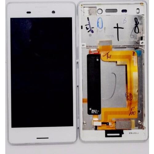 For sony xperia M4 E2306 E2303 E2353 single SIm LCD Screen Display+Touch Screen Digiziter+Frame assembly replacement
