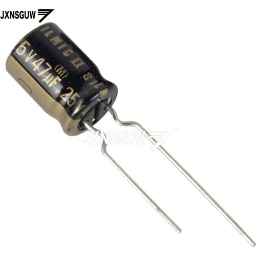 10PCS Original ELNA RFS SILMIC II 25V47UF 8X11.5MM Silk fiber audio electrolytic capacitor SILMICII 47UF 25V 85 degrees 47uf/25v