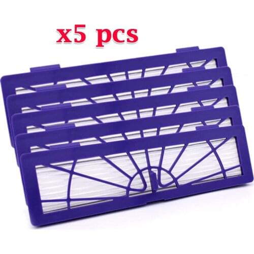 5pcs Replacement Hepa Filters for Neato Botvac 85 70e 75 80 series Suction Robot Vacuum Cleaner Accessories Hepa Filter Kits