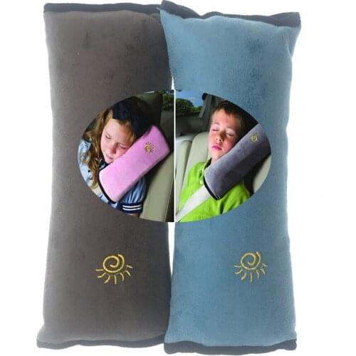 Car baby seat belt shoulder pad pillow case for Renault Koleos Fluenec Kangoo Latitude Sandero Kadjar Captur Talisman Megane RS