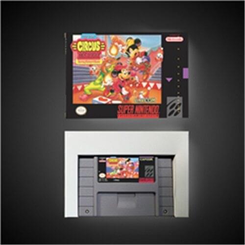 The Great Circus Mystery Starring Mickeyed & Minnied - Action Game Card US Version with Retail Box