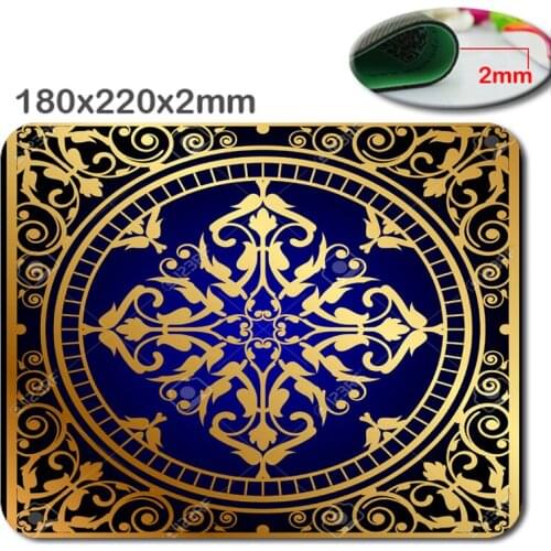 Fast Printing Custom Persian Carpet Styles Design High Quality Skid Durable Fashion Computer and Laptop Mouse Pad