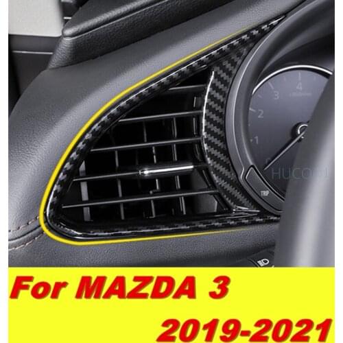 For Mazda3 Mazda 3 2019 2020 2021 Master driver Air outlet frame Decorative sticker Interior modified sequins car accessories
