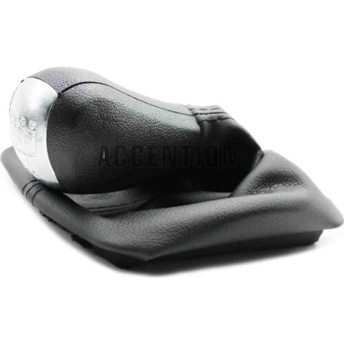 For Skoda Octavia 2 A5 A6 2004 2005 2006 2007 2008 2009 2010 - 2013 Car New 5 Speed Car Gear Stick Shift Knob Leather Boot