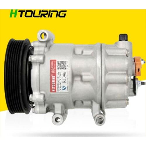 SD6C12 AC Compressor For Car PEUGEOT 307 308 208 Citroen C4 1356F 9659875980 9671334080 9651911180 9671334080 1350F 6PK