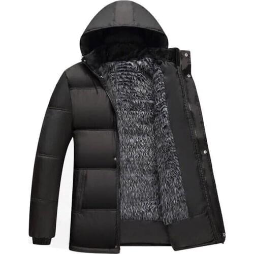 Free shipping winter jacket mens hooded casual cotton warm winter jacket clothing mens winter jacket