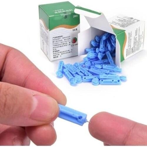 50PCs Twist Off Disposable Acupuncture Blood Lancet Test Cupping Lancet