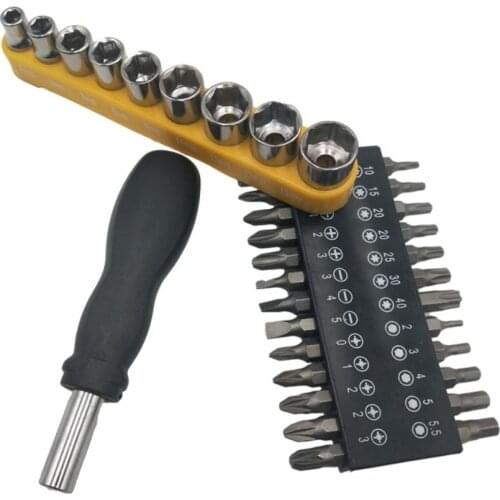 Screwdriver Small Socket Wrench Manual Set T-Shaped Outer Hexagon Multi-Function Tool