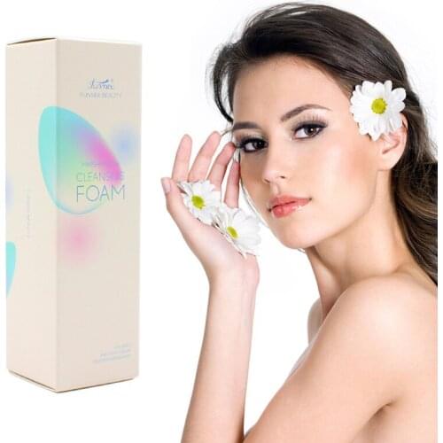 FUNMIX 60ML Strawberry Flavour Cleansing Foam Eyelash Gentle Cleansing Mousse Foam No Stimulation Makeup Clean Eyelash Extension