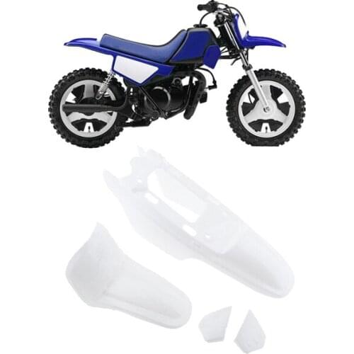 DHBH-Motorcycle Front & Rear Fender Mudguards Fairing Kit Accessories for Yamaha PW50 PY 50