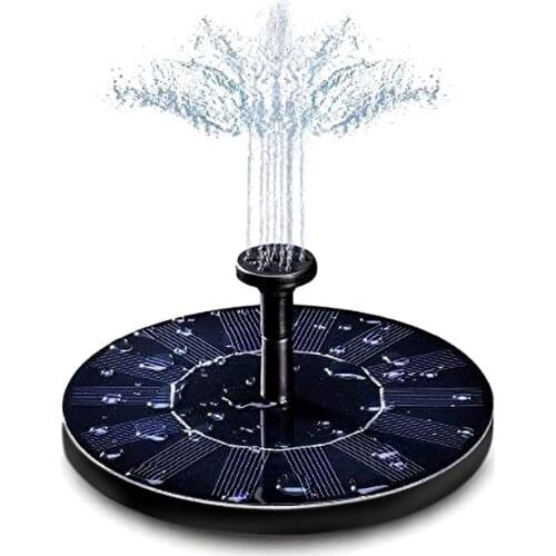 Solar Floating Bath Solar Fountain Pump Pool Garde Patio Watering For Bird Bath Fountain Garden Decor Outdoor Garden Supplies