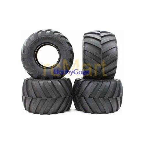 HSP part 58071 Tire + lnsert Sponge (Left /Right) for Short Course 4pcs for 1/18 RC Car Buggy Monster Truck 94807