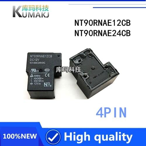 1PCS 100%Original New relay NT90RNAE12CB 12V NT90RNAE24CB 24V 12VDC 24VDC
