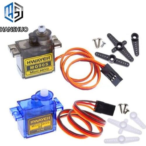 1PCS Rc Mini Micro 9g 1.6KG Servo SG90 MG90S for arduino RC 250 450 6CH For Helicopter Airplane Aeroplane Car Boat