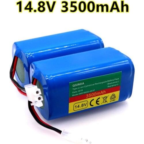 100% Original 14.8V 3500mAh robot Vacuum Cleaner Battery Pack replacement for chuwi ilif A4 A4S A6 V7, v7s pro Robotic Sweeper
