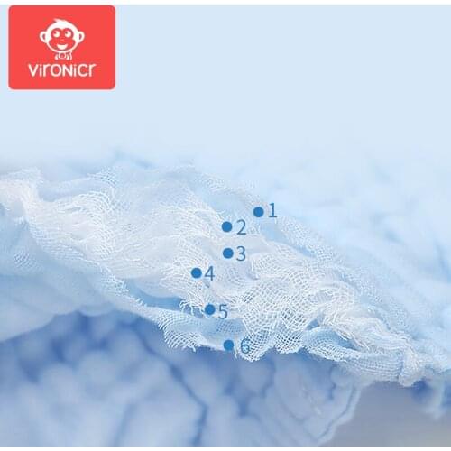 30*30cm Soft Cotton Baby Bibs Infant Saliva Towel for Newborn Baby Care Handkerchief Scarf Toddler Scarf Solid 6 PCS