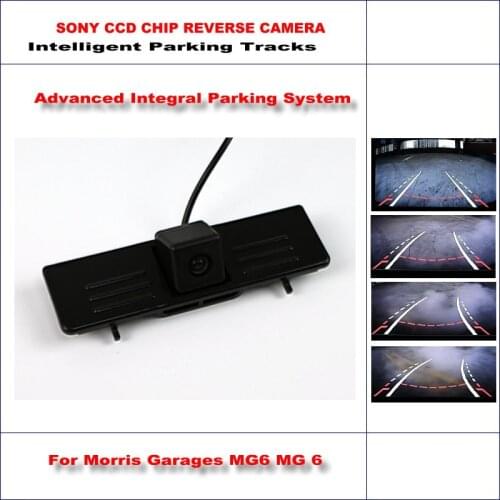 Car Rear Camera For Morris Garages MG6/MG 6 2010-2014 Intelligent Parking Tracks Reverse Backup NTSC RCA AUX HD CCD SONY CAM