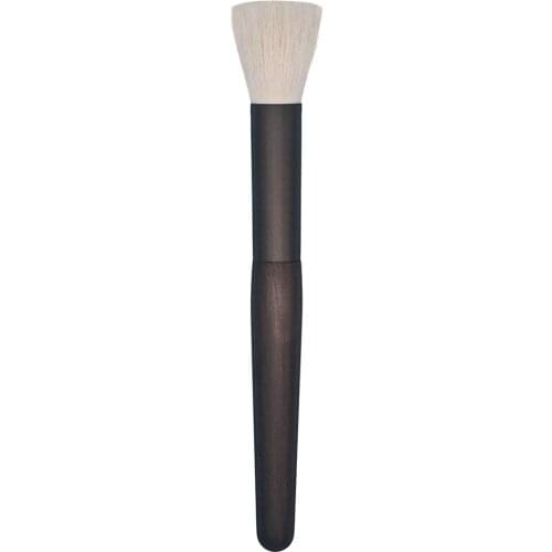 B708 Professional Handmade Makeup Brush Soft Saibikoho Goat Hair Stippling Blush Highlighter Brush Ebony Handle Make Up Brushes