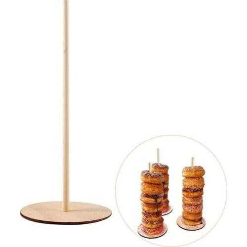 Wooden Donut Stand Party Decoration Candy Car Birthday Party Decoration Kids Baby Shower Festival Party Supplies