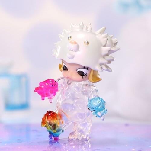 Blind Random Box Toys MOLLY Erosion Molly Costume Figure Anime PVC Bag Lot Surprise Figurine Doll For Gift Collection 12Pcs/Set