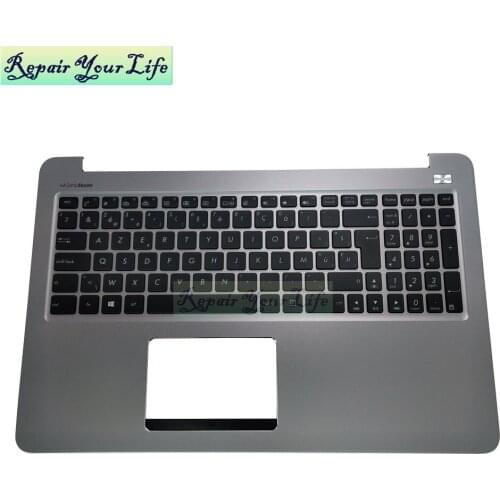 Belgium AZERTY Notebook Keyboards Backlit Palmrest Keyboard for Asus K501 K501LB K501U K501UB K501UQ A501U A501L 90NB0A52-R30030